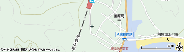 和歌山県東牟婁郡串本町田原77周辺の地図