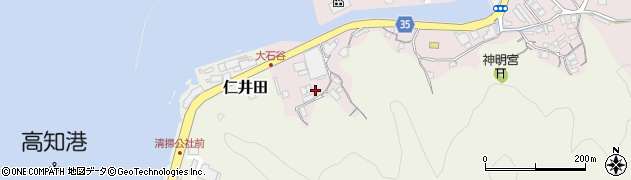 高知県高知市五台山3983周辺の地図