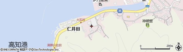 高知県高知市五台山4563周辺の地図