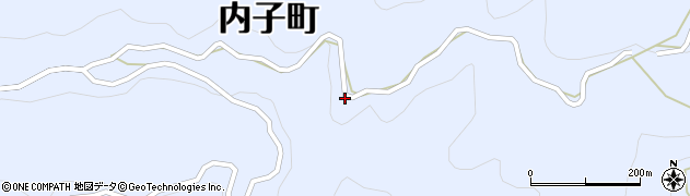 愛媛県喜多郡内子町只海甲1085周辺の地図
