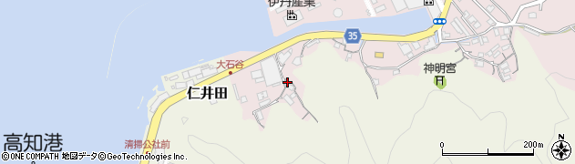 高知県高知市五台山4552周辺の地図