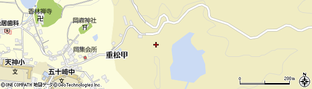 愛媛県喜多郡内子町重松甲78周辺の地図
