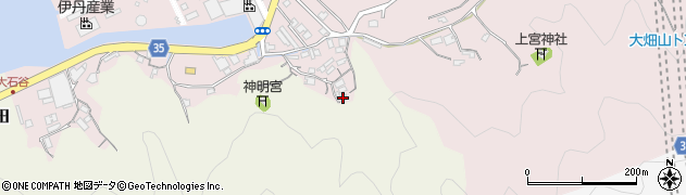 高知県高知市五台山4001周辺の地図