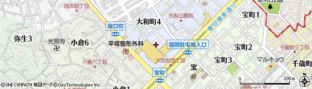 株式会社角商店　春日営業所周辺の地図