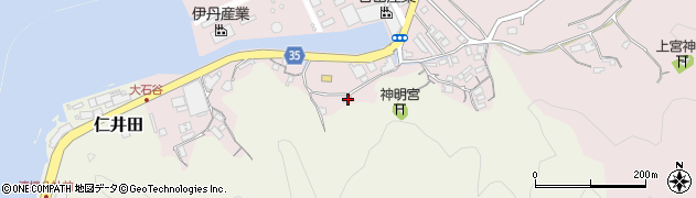 高知県高知市五台山4537-1周辺の地図