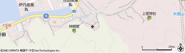 高知県高知市五台山3992周辺の地図