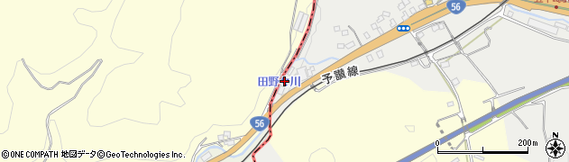 愛媛県喜多郡内子町五十崎甲2125周辺の地図