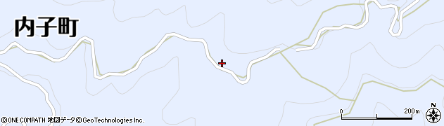 愛媛県喜多郡内子町只海甲1278周辺の地図