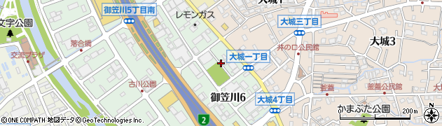 熊本酸素株式会社　福岡営業所周辺の地図