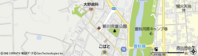 西田クリーニング周辺の地図
