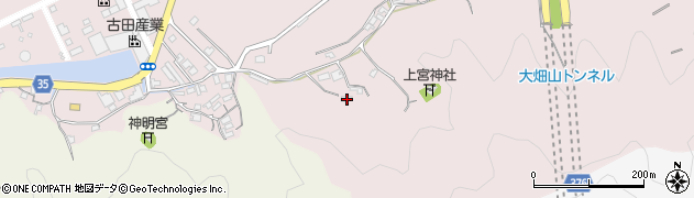 高知県高知市五台山4010周辺の地図