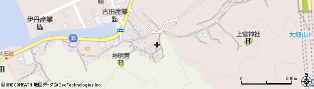 高知県高知市五台山4516周辺の地図