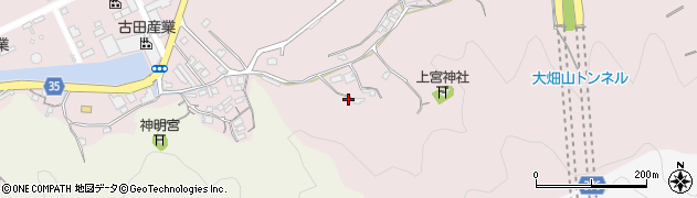 高知県高知市五台山4011周辺の地図