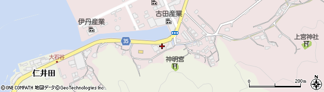 高知県高知市五台山16周辺の地図