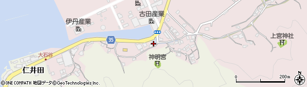 高知県高知市五台山16-1周辺の地図