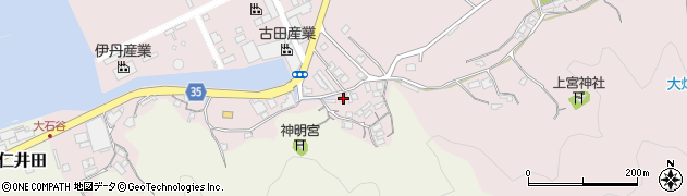 高知県高知市五台山25周辺の地図