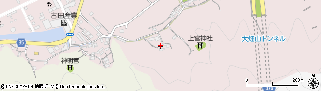 高知県高知市五台山4007周辺の地図
