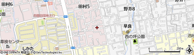 田村3号公園周辺の地図