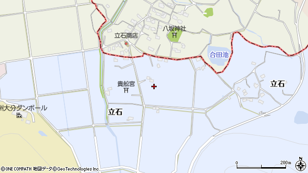 〒879-1123 大分県宇佐市立石の地図