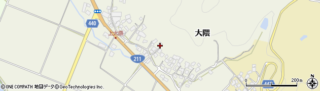 福岡県嘉麻市大隈368周辺の地図