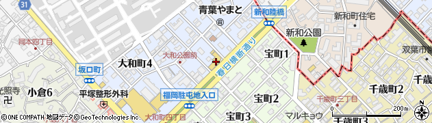 日産福岡販売春日店周辺の地図