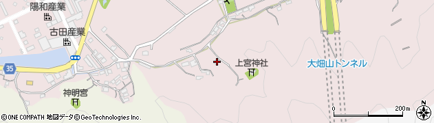 高知県高知市五台山4495周辺の地図