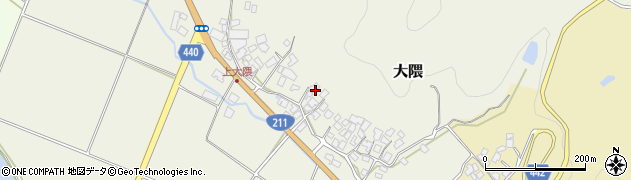 福岡県嘉麻市大隈363周辺の地図