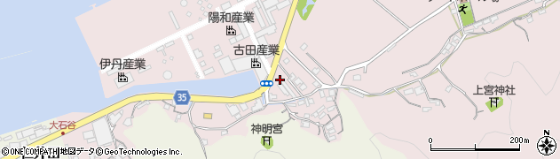 高知県高知市五台山24周辺の地図
