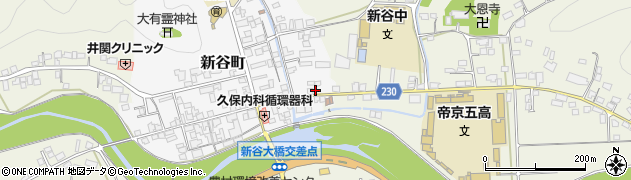 上岡クリーニング周辺の地図