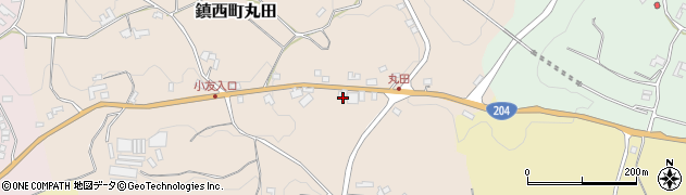 佐賀県唐津市鎮西町丸田7130周辺の地図