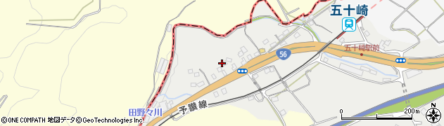 愛媛県喜多郡内子町五十崎甲2153周辺の地図