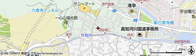 高知県高知市六泉寺町125周辺の地図