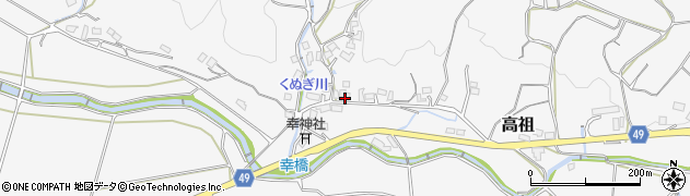 福岡県糸島市高祖327周辺の地図
