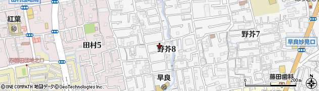 曽根田造園周辺の地図