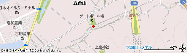 高知県高知市五台山374周辺の地図