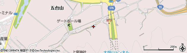 高知県高知市五台山4482周辺の地図