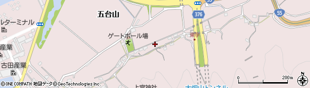 高知県高知市五台山392周辺の地図