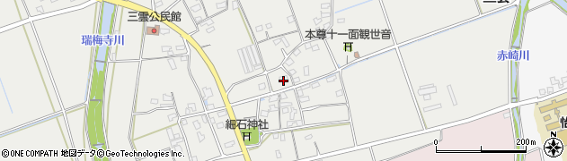 福岡県糸島市三雲404周辺の地図
