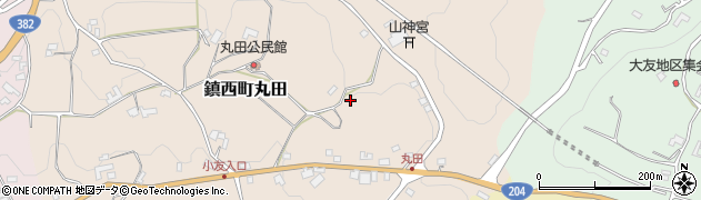 佐賀県唐津市鎮西町丸田7964周辺の地図