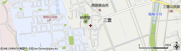 福岡県糸島市三雲1081周辺の地図