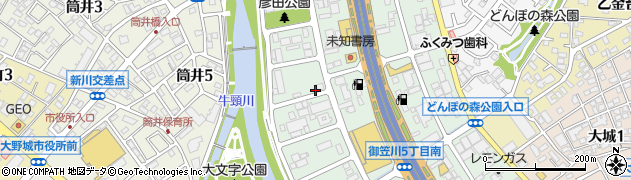 前田道路株式会社福岡合材工場周辺の地図