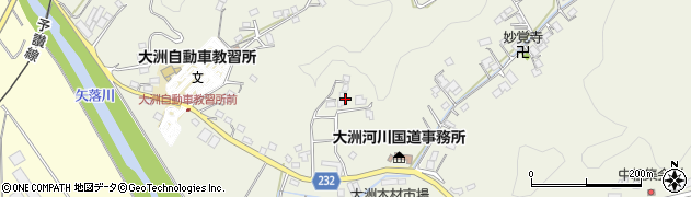 愛媛県大洲市新谷（丙）周辺の地図