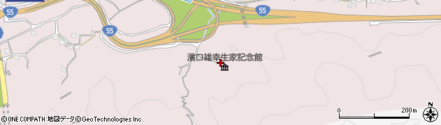 高知県高知市五台山4378周辺の地図