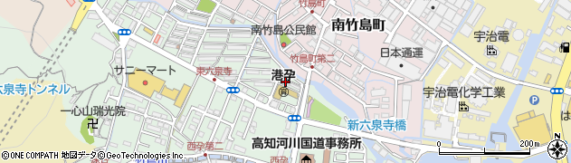 高知県高知市六泉寺町86周辺の地図