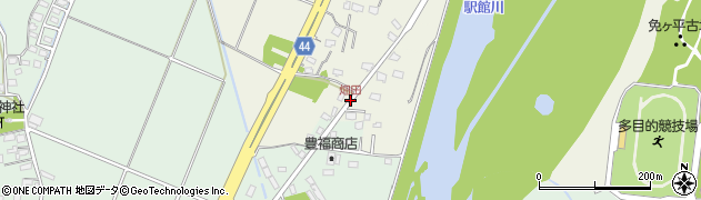 畑田周辺の地図