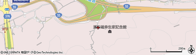 高知県高知市五台山4375周辺の地図