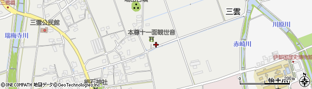 福岡県糸島市三雲205周辺の地図