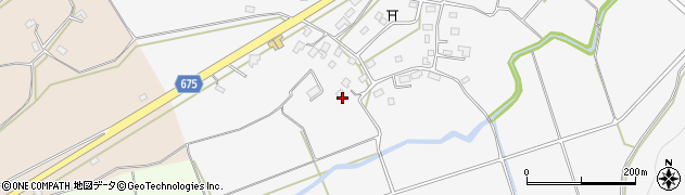 大分県中津市三光諌山1043周辺の地図