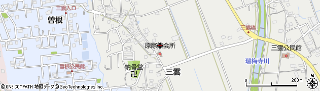 福岡県糸島市三雲837周辺の地図