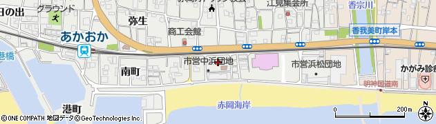 高知県香南市赤岡町701周辺の地図